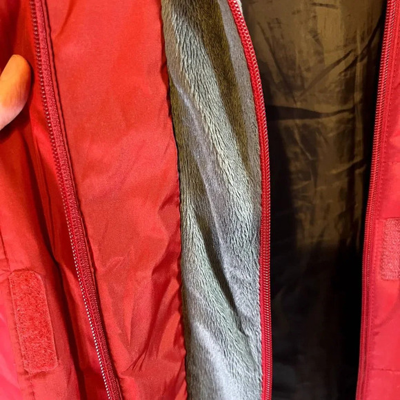 Free Tech Womens Puffer Coat with Side Cinch Tabs Size M 8-10 - Picture 5 of 13